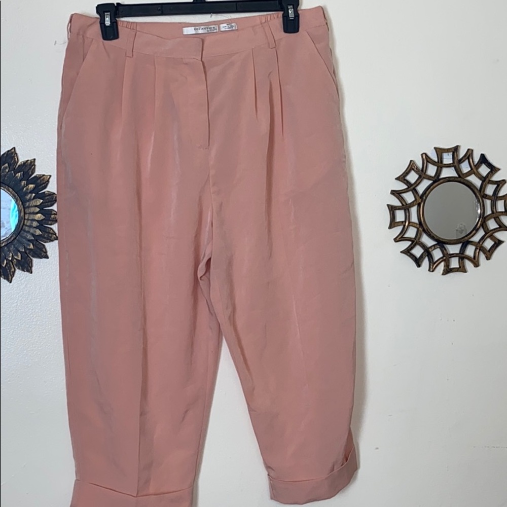 Peach Capri Pants